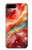 S4012 Red Marble Gold Veins Case For iPhone 7 Plus, iPhone 8 Plus