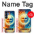 S3966 Artistic Sun Moon Case For Samsung Galaxy S25