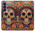 S3999 Mexican Skull Painting Case For Samsung Galaxy S25