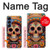 S3999 Mexican Skull Painting Case For Samsung Galaxy S25