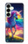 S3977 Colorful Unicorn Case For Samsung Galaxy S25 Plus
