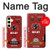 S4011 Red Guitar Analog Delay Graphic Case For Samsung Galaxy S24