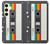S4023 Vintage Rainbow Compact Cassette Case For Samsung Galaxy S24