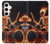 S3985 Fire Skull Drummer Case For Samsung Galaxy S24 Plus S3985 Fire Skull Drummer Case For Samsung Galaxy S24 Plus