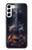 S3972 Burned Acoustic Guitar Graphic Case For Samsung Galaxy S23 Plus