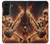 S3984 Fire Skeleton Playing Guitar Case For Samsung Galaxy S22 S3984 Fire Skeleton Playing Guitar Case For Samsung Galaxy S22