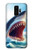 S4004 Oil Color Painting Giant Shark Case For Samsung Galaxy S9 Plus