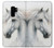 S4025 White Horse Painting Case For Samsung Galaxy S9 Plus