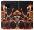 S3985 Fire Skull Drummer Case For Note 9 Samsung Galaxy Note9