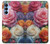 S3975 Colorful Roses Painting Case For Samsung Galaxy A15 5G