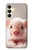 S3979 Cute Baby Pig Case For Samsung Galaxy A25 5G