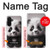 S3978 Cute Baby Panda Case For Samsung Galaxy A26