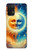 S3966 Artistic Sun Moon Case For Samsung Galaxy A32 5G