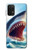 S4004 Oil Color Painting Giant Shark Case For Samsung Galaxy A32 5G