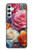 S3975 Colorful Roses Painting Case For Samsung Galaxy A34 5G