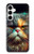 S3971 Cat Painted Color Case For Samsung Galaxy A35 5G S3971 Cat Painted Color Case For Samsung Galaxy A35 5G