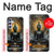 S3968 Black Buddha Case For Samsung Galaxy A54 5G