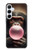S3973 Chimpanzee Blowing Pink Bubblegum Case For Samsung Galaxy A55 5G