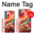 S4012 Red Marble Gold Veins Case For Samsung Galaxy A55 5G