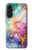 S4001 Multicolored Abstract Lilac Emerald Case For Samsung Galaxy A56