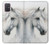 S4025 White Horse Painting Case For Samsung Galaxy A71