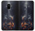 S3972 Burned Acoustic Guitar Graphic Case For Samsung Galaxy A8 (2018)
