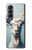 S3991 Goat Glasses Case For Samsung Galaxy Z Fold 4