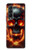 S3986 Fire Skull Case For Samsung Galaxy Z Fold 3 5G S3986 Fire Skull Case For Samsung Galaxy Z Fold 3 5G