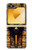 S3992 Gold Black Anubis Case For Samsung Galaxy Z Flip 6, Flip 7 FE