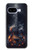 S3972 Burned Acoustic Guitar Graphic Case For Google Pixel 9a