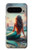 S4006 Oil Painting Mermaid Case For Google Pixel 9 Pro XL S4006 Oil Painting Mermaid Case For Google Pixel 9 Pro XL