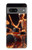 S3985 Fire Skull Drummer Case For Google Pixel 7