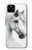 S4025 White Horse Painting Case For Google Pixel 4a 5G