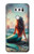 S4006 Oil Painting Mermaid Case For LG V30, LG V30 Plus, LG V30S ThinQ, LG V35, LG V35 ThinQ