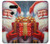 S4029 Xmas Smiling Santa Claus Gift Box Case For LG V30, LG V30 Plus, LG V30S ThinQ, LG V35, LG V35 ThinQ