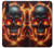 S3986 Fire Skull Case For LG Velvet