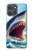 S4004 Oil Color Painting Giant Shark Case For Motorola Moto G Power (2025)
