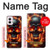 S3986 Fire Skull Case For Motorola Moto G Power 5G (2024)