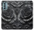 S3969 Black Rose Hard Brush Stroke Case For Motorola Moto G Stylus 5G (2022)