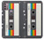 S4023 Vintage Rainbow Compact Cassette Case For Motorola Moto G30, G20, G10
