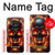 S3986 Fire Skull Case For Motorola Moto G7 Power