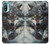 S3965 Angry Wolf Running Case For Motorola Moto E20,E30,E40