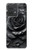 S3969 Black Rose Hard Brush Stroke Case For Motorola Edge 40 Neo