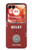 S4011 Red Guitar Analog Delay Graphic Case For Motorola Razr 70,60,50, Razr (2026, 2025, 2024)