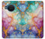 S4001 Multicolored Abstract Lilac Emerald Case For Nokia X20