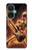 S3984 Fire Skeleton Playing Guitar Case For OnePlus Nord CE 3 Lite, Nord N30 5G