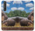 S4031 Baby Hippo Hippopotamus Family Case For Sony Xperia 1 III