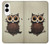 S0360 Coffee Owl Case For Samsung Galaxy S25 Edge