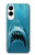 S0830 White Shark Case For Samsung Galaxy S25 Edge