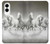 S0933 White Horses Case For Samsung Galaxy S25 Edge